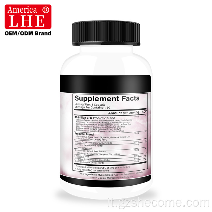 Integratore di probiotici Shecome Supporta la funzione digestiva